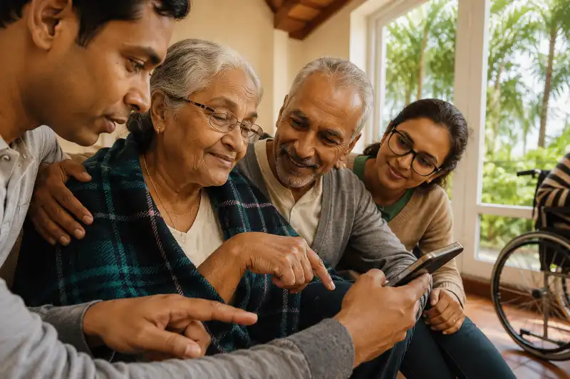 Aloka Elders Home Residents